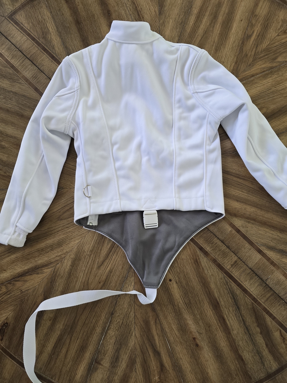 NWT Blue Gauntlet Kid's Fencing Jacket, 350NW, RH - Picture 6 of 7
